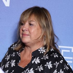 Michèle Bernier au photocall de la projection de "Parfum du Bonheur" lors du 27ème Festival de la Fiction de la Rochelle, lFrance, le 19 septembre 2025. © Denis Guignebourg/Bestimage