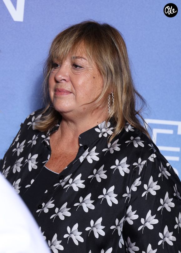 Michèle Bernier au photocall de la projection de "Parfum du Bonheur" lors du 27ème Festival de la Fiction de la Rochelle, lFrance, le 19 septembre 2025. © Denis Guignebourg/Bestimage