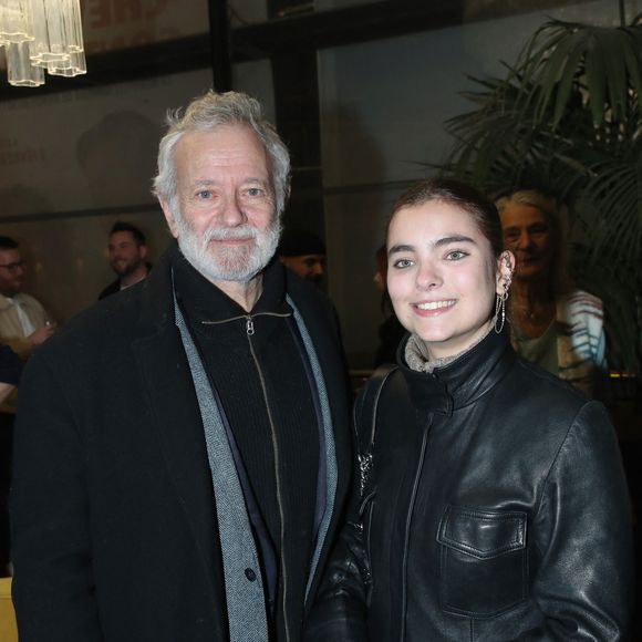 Francis Huster et sa fille Toscane, au Théâtre Antoine, à Paris, France, le 21 Janvier 2026.

Photo par Bertrand Rindoff / Bestimage