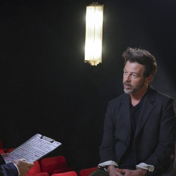 Le chanteur évolue sur scène depuis près de vingt ans 

Exclusif - Bernard Montiel, Christophe Maé - Enregistrement de l'émission "OlympiaScope", présentée par B.Montiel et diffusée le 8 décembre, en 2ème partie de soirée, sur Olympia TV, une chaîne du groupe Canal+ et en replay sur myCANAL. Le 12 février 2024 
© Jack Tribeca / Bestimage