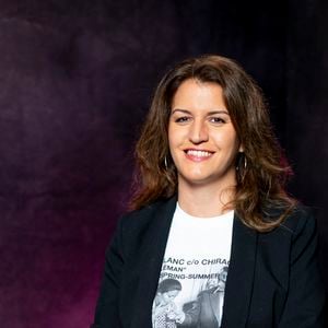 Exclusif - Rendez-vous avec Marlène Schiappa lors de l'enregistrement de l'émission "Legend", présentée par G.Pley et diffusée le 24 septembre sur le canal YouTube. Le 14 septembre 2023
© Pierre Perusseau / Bestimage