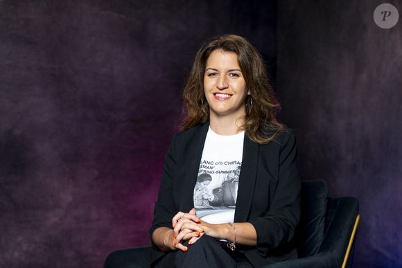 Exclusif - Rendez-vous avec Marlène Schiappa lors de l'enregistrement de l'émission "Legend", présentée par G.Pley et diffusée le 24 septembre sur le canal YouTube. Le 14 septembre 2023
© Pierre Perusseau / Bestimage