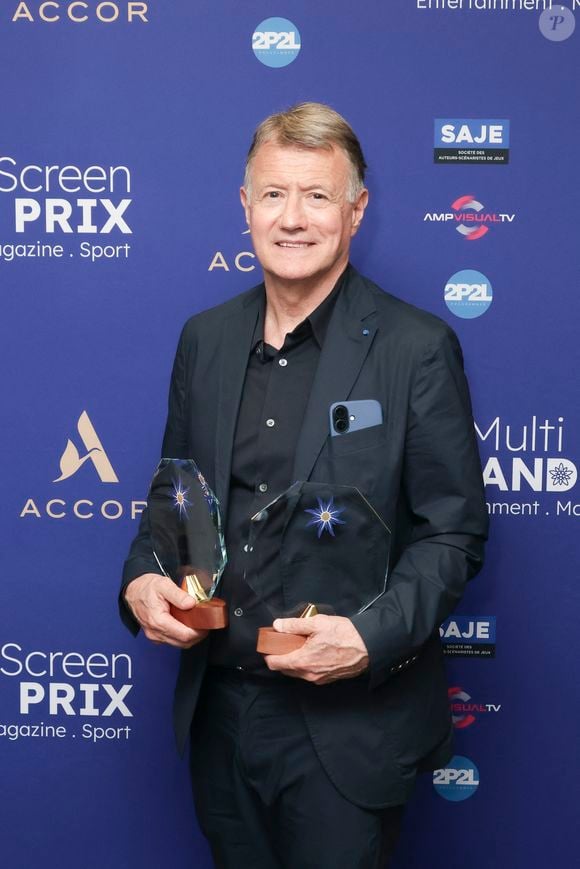 Exclusif - Jérome Revon - Première édition du Multi Screen Grand Prix : une célébration inédite de la création audiovisuelle française dans le cadre prestigieux du Pullman Paris Tour Eiffel sous la présidence de S. Martin (Directeur Général de l'ARPP : l'Autorité de Régulation Professionnelle de la Publicité et également Président de La Fabrique des Formats) et animée par E. Eméyé (journaliste et présentatrice).
Cet événement a rassemblé les professionnels de l'audiovisuel autour d'une ambition commune : mettre à l'honneur l'excellence de la création française tous formats confondus. Paris le 12 juin 2025 - © Jack Tribeca / Bestimage