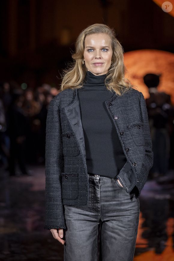 Eva Herzigova  – Photo Call  du Défilé de mode Chanel Collection Printemps-Été 2026 dans le cadre de la Fashion Week de Paris, France, le 6 octobre 2025.
 
© Olivier Borde / Bestimage