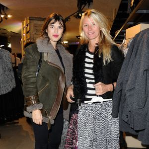 Jeanne Damas et Sarah Lavoine assistent à la soirée Isabel Marant Pour H&M au magasin H&M à Paris, France, le 13 novembre 2013. Photo par Alban Wyters/ABACAPRESS.COM