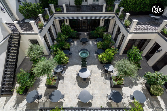 Le restaurant "Le Cadran" rouvre ses portes à l'hôtel Napoléon, à Fontainebleau.