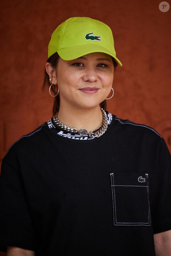 Laura Felpin au village lors des Internationaux de France de tennis de Roland Garros 2023, à Paris, France, le 9 juin 2023. © Jacovides-Moreau/Bestimage