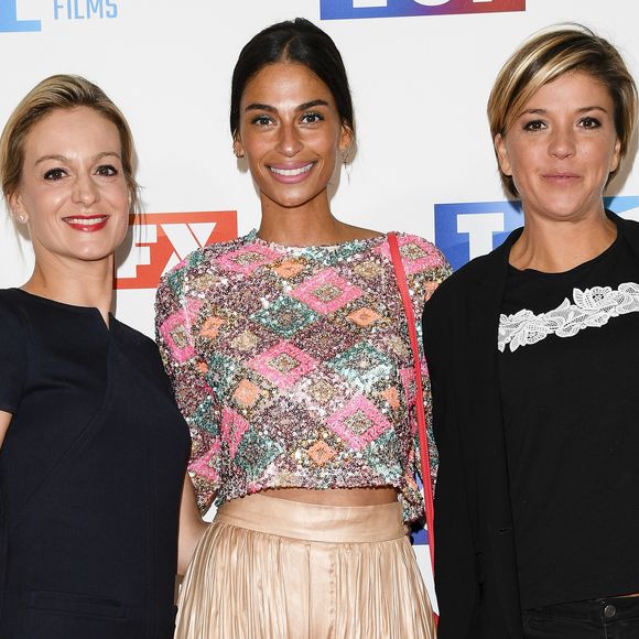 Audrey Crespo-Mara, Tatiana Silva et Bénédicte Le Chatelier - Soirée de rentrée 2019 de TF1 au Palais de Tokyo à Paris, le 9 septembre 2019. © Pierre Perusseau/Bestimage