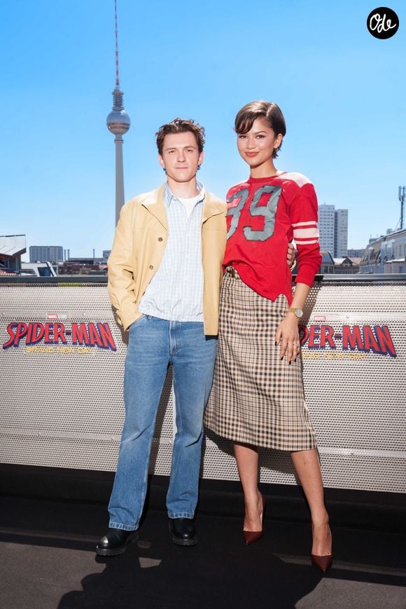 Tom Holland, Zendaya - Photocall du film "Spiderman : Brand New Day" à Berlin, le 22 juin 2026. © API / BESTIMAGE