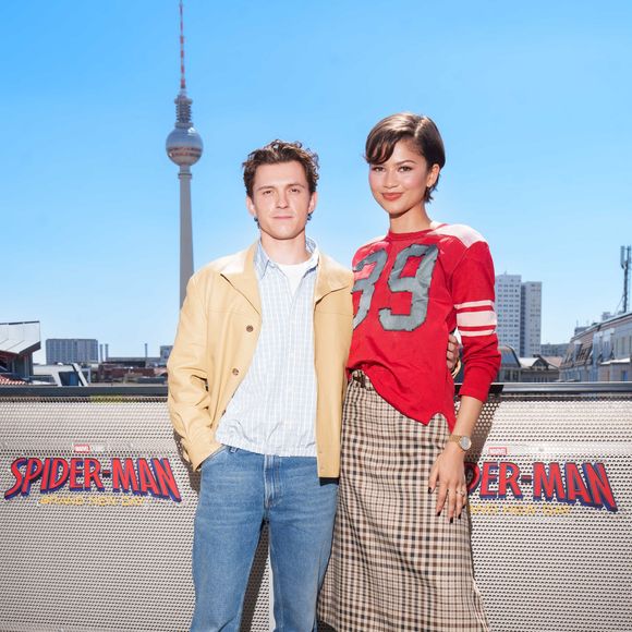 Tom Holland, Zendaya - Photocall du film "Spiderman : Brand New Day" à Berlin, le 22 juin 2026. © API / BESTIMAGE