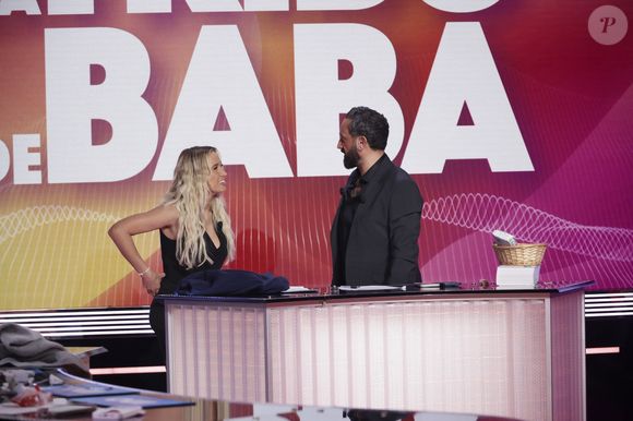 Exclusif - Polska, Cyril Hanouna, sur le plateau de l’émission « TPMP » présentée par C.Hanouna et diffusée en direct sur Youtube et sur toutes les box exceptée Bouygues (SFR, FREE, MyCanal etc), Paris, France, le 03 mars 2025. © Jack Tribeca / Bestimage
