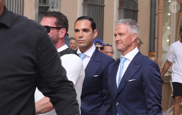 Mariage civil de Ralf Schumacher avec Etienne Bousquet-Cassagne à Saint-Tropez le 30 mai 2026. © Franz Chavaroche/Bestimage
