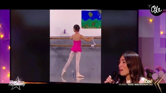 Zoé fait partie de la nouvelle promotion de la "Star Academy". Capture d'écran TF1