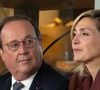 Il est d'ailleurs de nouveau grand-père
Francois Hollande et Julie Gayet assistent aux Internationaux de France 2024 à Roland Garros le 4 juin 2024 à Paris, France. Photo by Laurent Zabulon/ABACAPRESS.COM