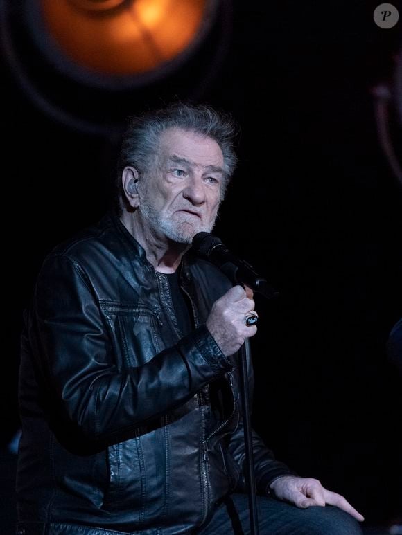 Eddy Mitchell - La Nuit de la Déprime revient aux Folies Bergère, le 3 février 2020. © Pierre Perusseau / Bestimage