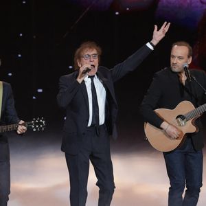 Pierre Souchon, Alain Souchon et Charles Souchon - Cérémonie de la 40ème édition des Victoires de la Musique à la Seine Musicale à Boulogne-Billancourt, France, le 14 février 2025. © Coadic Guirec/Bestimage