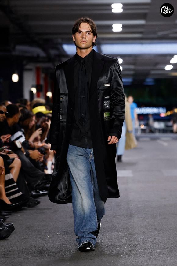 Jayden James Federline, le fils de Britney Spears au défilé Vêtements Printemps-Été 2027 lors de la Fashion Week masculine de Paris le 26 juin 2026. DPA/ABACA