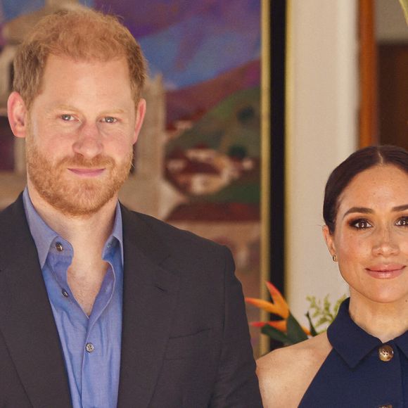 Les Sussex étaient très proches de Jane Goodall.

 Le prince Harry, duc de Sussex, Meghan Markle, duchesse de Sussex, lors d'une réunion avec la vice-présidente Francia Marquez et son partenaire Rafael Yerney Pinillo à Bogota, au premier jour de leur visite de quatre jours en Colombie - Photo de pool par Courtesy of the Vice President's Office for DPPA/Mischa Schoemaker/ABACAPRESS.COM