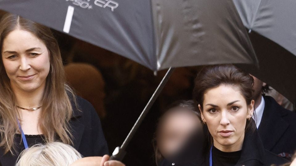 Théa et Anna, les petites-filles de Brigitte Bardot, à Saint-Tropez