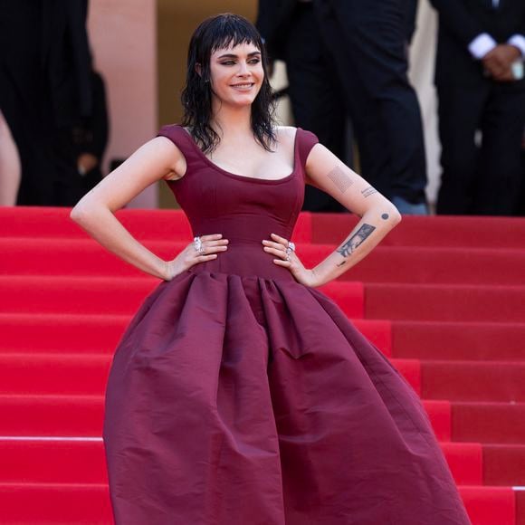 Cara Delevingne - Montée des marches du film "The history of sound" lors du 78ème Festival International du Film de Cannes, au Palais des Festivals à Cannes. Le 21 mai 2025. © Jacovides-Moreau / Bestimage