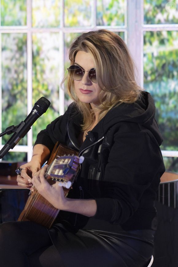 Melody Gardot - Enregistrement de l'émission "Clique", présentée par M.Achour le 21 mai 2021 et diffusée en clair sur Canal + le 23 mai
Photo par Jack Tribeca / Bestimage