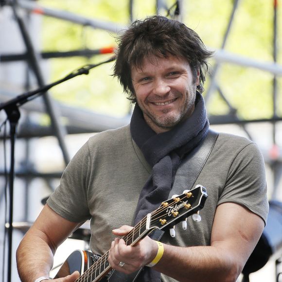 Noir Desir ex-frontman Bertrand Cantat se produit avec son groupe Detroit lors d'un concert Eurock Ecologie en soutien à Ecologist party Europe Ecologie-Les Verts à Bordeaux, ouest de la France, le 17 mai 2014. Photo by Patrick Bernard/ABACAPRESS.COM