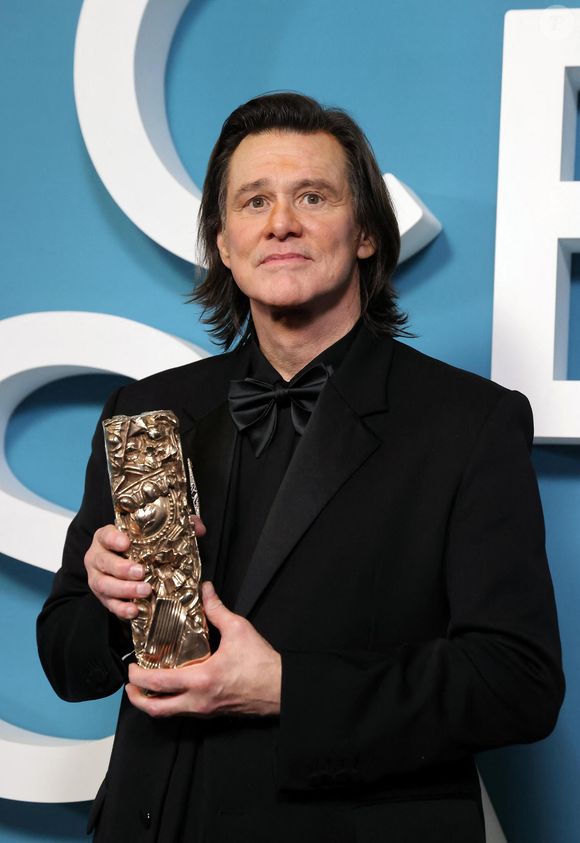 Jim Carrey (César d'Honneur pour l'ensemble de sa carrière) - Press room de la 51ème cérémonie des César, à l'Olympia. Paris, le 26 février 2026.
© Dominique Jacovides/Bestimage