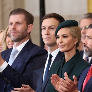 Les célébrités lors de l'investiture de D. Trump en tant que 47ème Président des Etats-Unis au Capitole à Washington DC, le 20 janvier 2025. Photo Press Service / BESTIMAGE