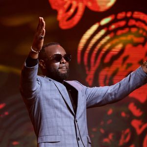 Exclusif - Gims - Dîner de gala organisé par la Fondation "Children of Africa" à l'initiative de Madame D.Ouattara, Première Dame de Côte d'Ivoire et Présidente fondatrice de "Children of Africa" au Sofitel Ivoire à Abidjan. Le 1er Mars 2024
© Dominique Jacovides / Bestimage