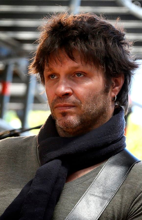 Noir Desir ex-frontman Bertrand Cantat se produit avec son groupe Detroit lors d'un concert Eurock Ecologie en soutien à Ecologist party Europe Ecologie-Les Verts à Bordeaux, ouest de la France, le 17 mai 2014. Photo by Patrick Bernard/ABACAPRESS.COM