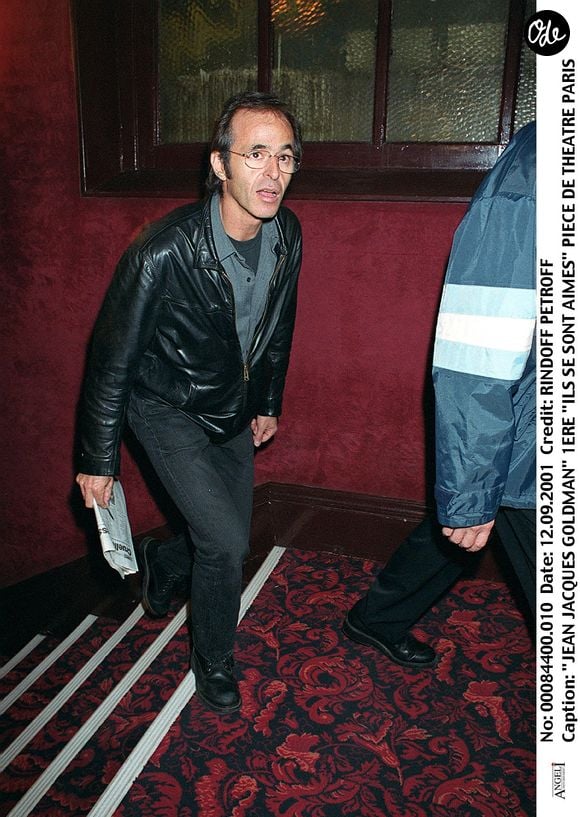 Jean-Jacques Goldman au théâtre à Paris.
© BERTRAND RINDOFF PETROFF / BESTIMAGE
