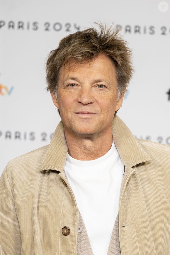 Laurent Delahousse lors de la présentation des journalistes et chroniqueurs de France Télévisions pour les JO 2024 à Paris, le 11 juin 2024.

Photo : Pierre Perusseau / Bestimage