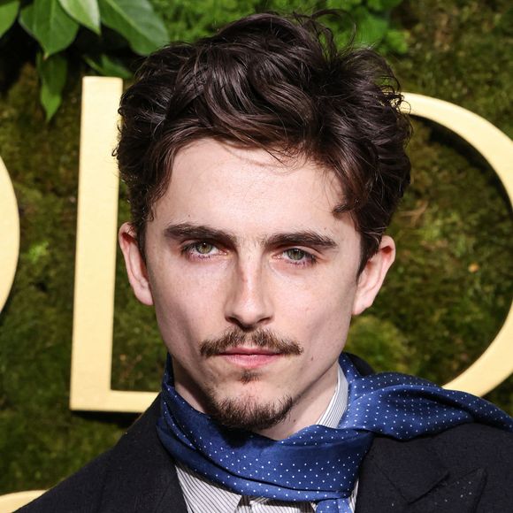 Timothee Chalamet aux Golden Globe Awards, le 5 janvier 2025, à Beverly Hills. Photo Press Service / BESTIMAGE