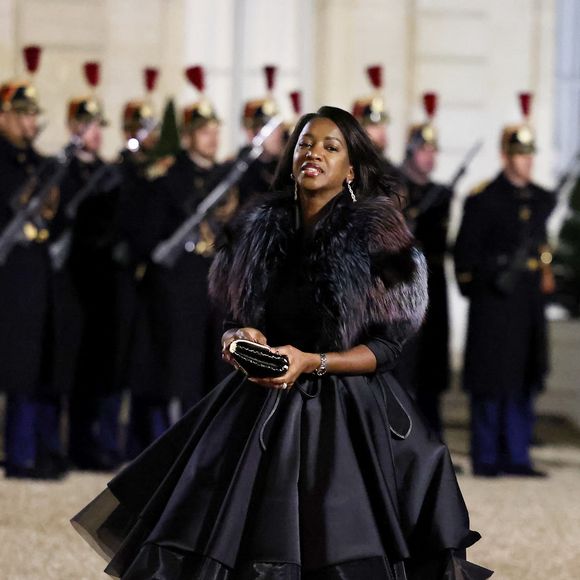 Hapsatou Sy - Dîner d'Etat en l'honneur de Bola Tinubu, Président de la République fédérale du Nigéria et de sa femme Oluremi Tinubu  au Palais de l'Elysée à Paris le 28 Novembre 2024. © Dominique Jacovides/Bestimage