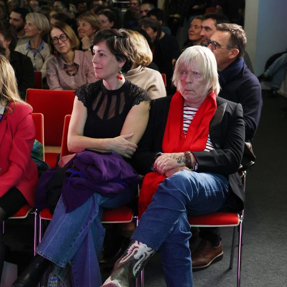 Renaud et sa femme Cerise lors du "Hyper Week-end Festival" à Radio France, le 24 janvier 2025. 
© Denis Guignebourg / Bestimage