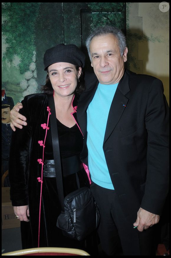 Nathalie Roussel et Francis Perrin le 1er décembre 2008.

Photo par : COADIC GUIREC / BESTIMAGE