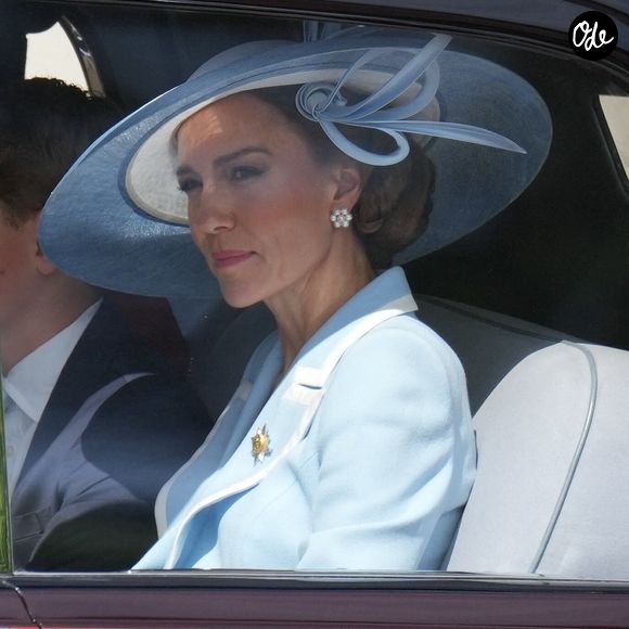 Catherine (Kate) Middleton, princesse de Galles - Des membres de la famille royale assistent à la parade « Trooping the Colour » au palais de Buckingham, à Londres, au Royaume-Uni, le 13 juin 2026.

© Julien Burton / Bestimage