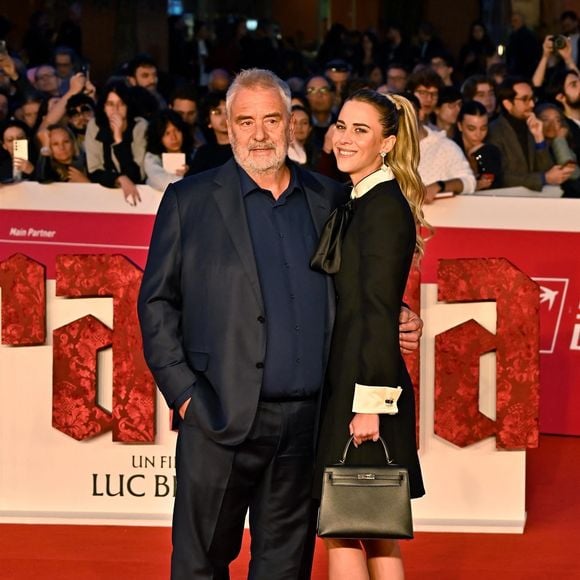 Rome, ITALIE Luc Besson et Sarah Saldmann sur le tapis rouge du film "Dracula" au Roma.Backgrid UK/ Bestimage