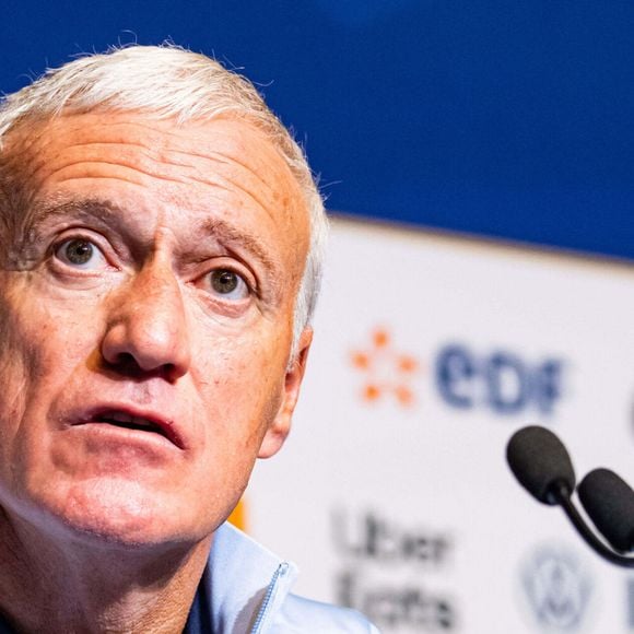 Ayant joué et entraîneur le club rival de l’Olympique de Marseille, Didier Deschamps n’en reste pas moins supporter des clubs français

Didier Deschamps (France) en conférence de presse avant le match France - Croatie. Saint-Denis, le 22 mars 2025. Baptiste Autissier / PsnewZ / Bestimage