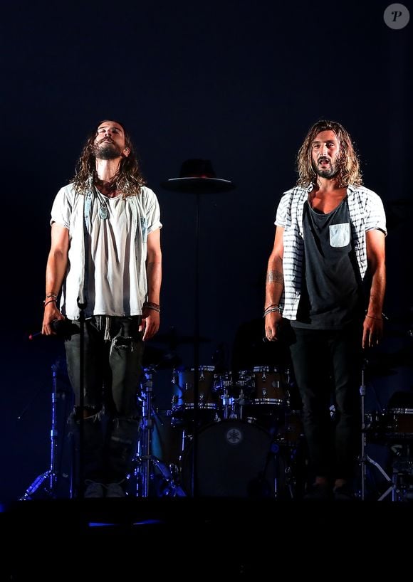 Concert d'adieu du groupe "Frero Delavega" (Jeremy Frerot et Florian Delavega) à Bordeaux. Le 10 juin 2017
© Patrick Bernard-Quentin Salinier / Bestimage