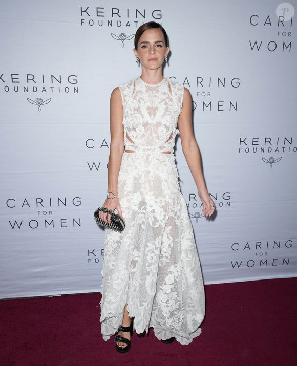 Emma Watson - Photocall de la soirée de gala Kering Foundation's Caring For Women Dinner à New York le 15 septembre 2022. STARMAX / BESTIMAGE