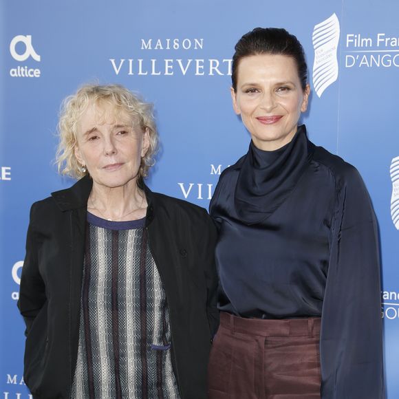 Claire Denis et Juliette Binoche au 10ème Festival du Film Francophone d'Angoulême en 2017. Christophe Aubert via Bestimage