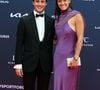 Il y a presque un an, en juin, elle avait annoncé leurs fiançailles. Les premières vidéos montrent les mariés sortant de l'église et dansant avec leurs proches. 

Borja Durán et Caroline Garcia au Laureus 2025, à Madrid. José Oliva / Europa Press