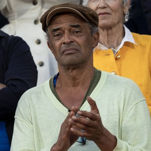 Yannick Noah en tribunes lors de la finale messieurs des Internationaux de France de Tennis de Roland Garros 2025 (jour 15), à Paris, France, le 8 juin 2025. © Cyril Moreau/Bestimage