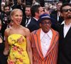 Un film du célèbre réalisateur américain Spike Lee
(de gauche à droite) Satchel Lee, Tonya Lewis Lee, Spike Lee et Jackson Lee, assistent à la première de "Highest 2 Lowest" au 78ème Festival de Cannes à Cannes, France. Date de la photo : lundi 19 mai 2025.
Doug Peters/PA Wire