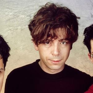 Archive - Portrait du groupe Indochine (Nicola Sirkis, Stephane Sirkis, Dominique Nicolas) à Paris, France, le 30 juin 1992. © Cédric Perrin/Bestimage