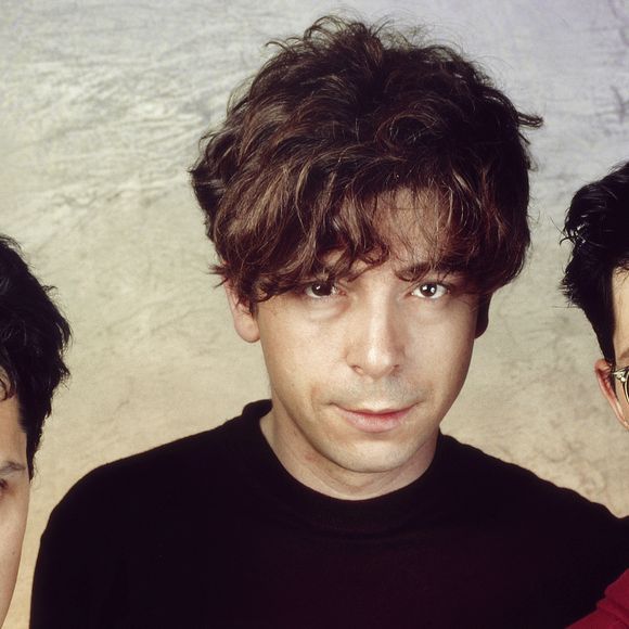 Archive - Portrait du groupe Indochine (Nicola Sirkis, Stephane Sirkis, Dominique Nicolas) à Paris, France, le 30 juin 1992. © Cédric Perrin/Bestimage