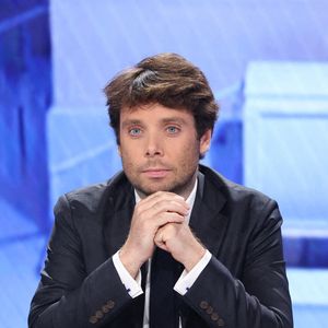 Benjamin Duhamel lors de l'émission pour le second tour des élections législatives 2024 organisée par la chaîne de télévision française BFMTV à Paris, France le 07 juillet 2024. Photo de Jerome Domine/ABACAPRESS.COM