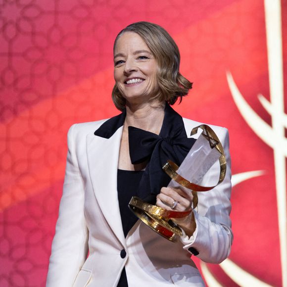 Jodie Foster reçoit le Prix Hommage lors de la deuxième journée du 22ème Festival International du Film de Marrakech le 29 novembre 2025 à Paris, France. Photo by Nasser Berzane/ABACAPRESS.COM
