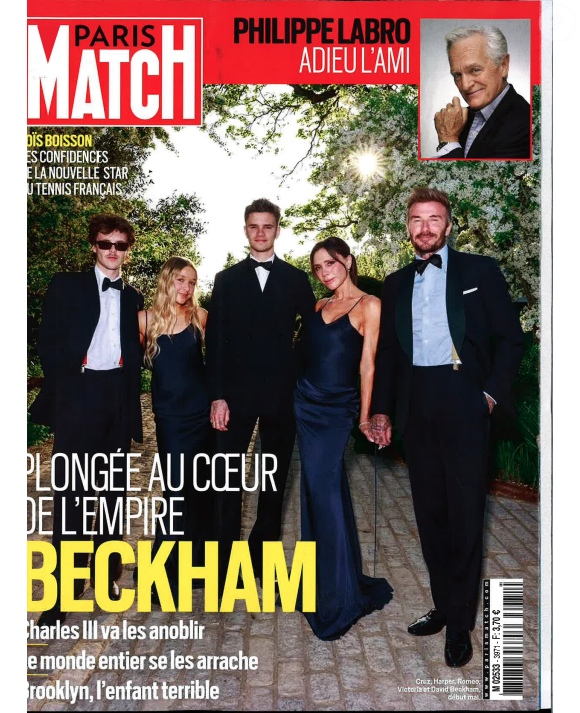 Réponse avec nos confrères de "Paris Match".